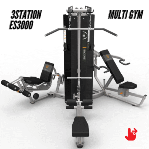 Multi-gimnasio comercial de 3 pilas