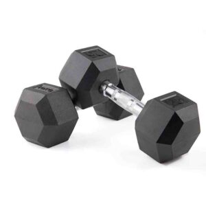 PAR DE MANCUERNA HEXAGONAL 75 LBS