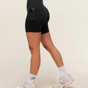 Pantalones cortos de bolsillo negro