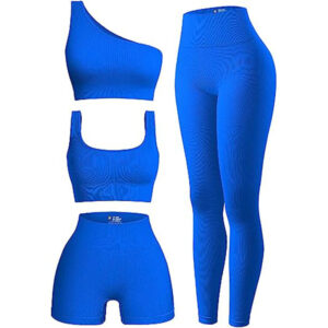 Combo deportivo top x2 short y leggings   S-009